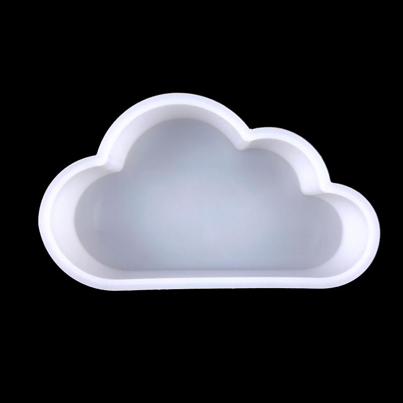 1x/6x Night Light Epoxy Resin Molds Silicone Mold Set Rainbow Moon Clouds Game Console Shaped Mold Table Lamp Decoration