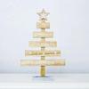 Mini Wooden Desk Desktop Decoration Pendant Ornaments Decoration Happy New Year Home