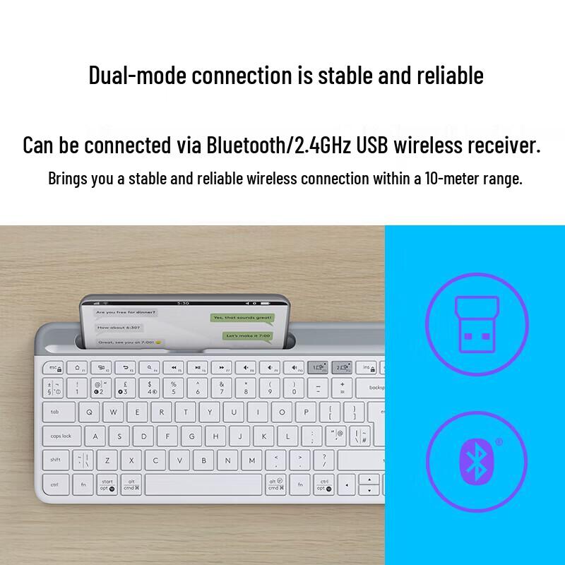 Logitech K580 Wireless Silent Multi-Device Keyboard