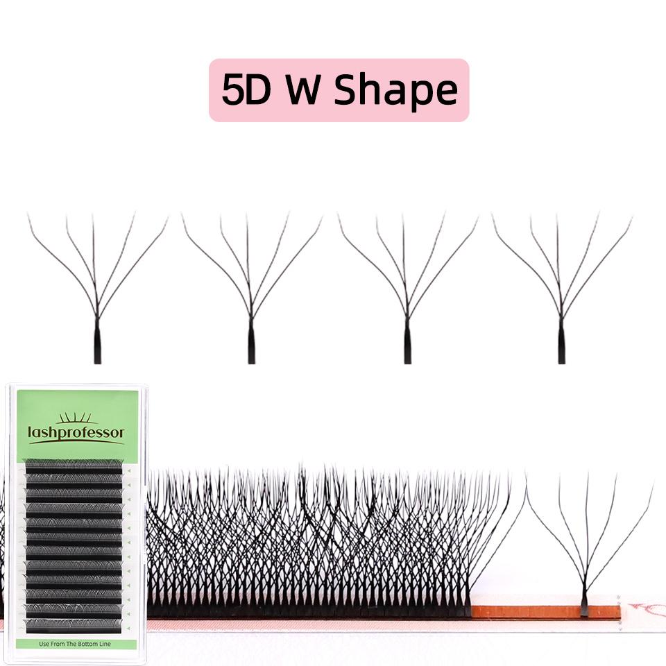 NEW Arrival U Shape Eyelash Extensions Brown 4DW U3DW U5DW Eyelash Matte Black Easily Grafting Natural 3D Fairy False Eyelashes