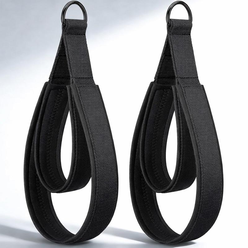 High Quality Pilates Double Loop D Ring Straps for Reformer Home Gym Yoga Equipment Accessories