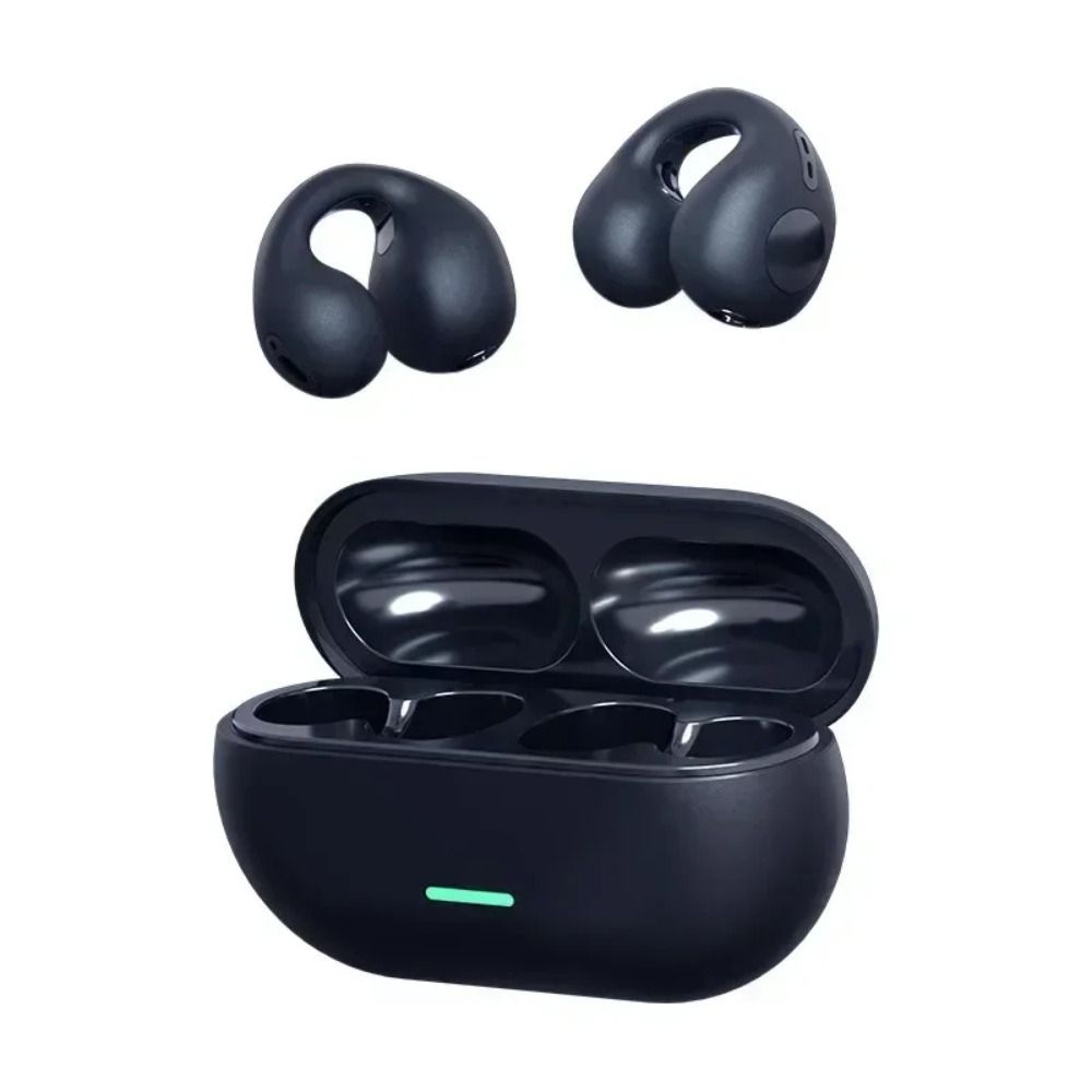 Noise Canceling T75 Bone Conduction Headphones ABS High Battery Capacity Wireless Earphone Waterproof HD Call Sports Earphones