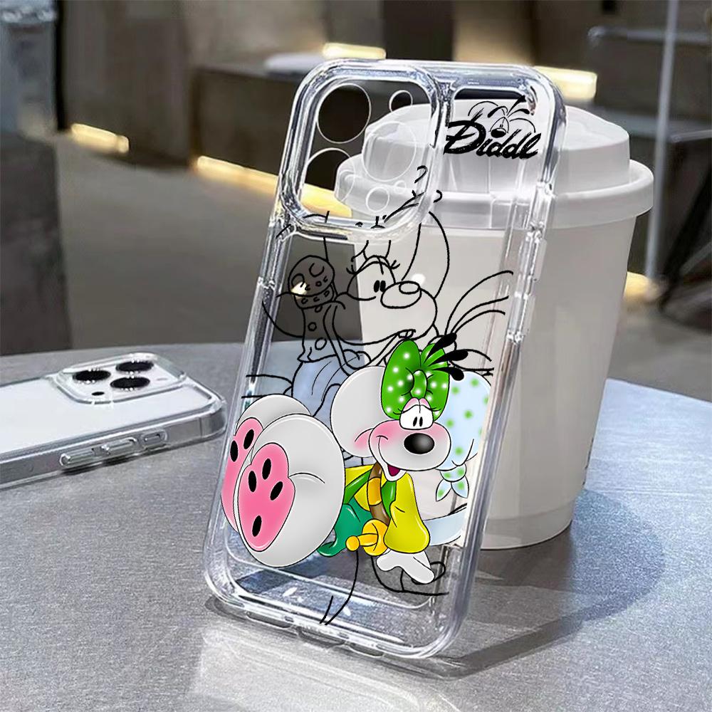 Cartoon D-Diddls Handyhülle Für Samsung Galaxy S26 S25 S24 S23 S22 S21 S20 FE Note20 Note10 Edge Plus Ultra Lite 5G Klare Hülle