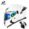 Uchoose DOT Modular helmet Full Face Helmets Crash Motorbike Protective Gear unisex Flip Up Helmet Motorcycle Double Sun Visor