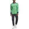 adidas Sweatshirts Men's Green Crew Neck Moderate Regular HT7193
