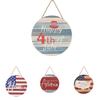 Unique Independence Day Wooden Signage For Festive Home Decor With American Flag Motif