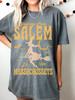 Salem Witch Tee, Greetings From Salem Tee, Comfort Colors Tee, Vintage Style Graphic Tee, , Size Up for Oversized Tee, Halloween Tee,