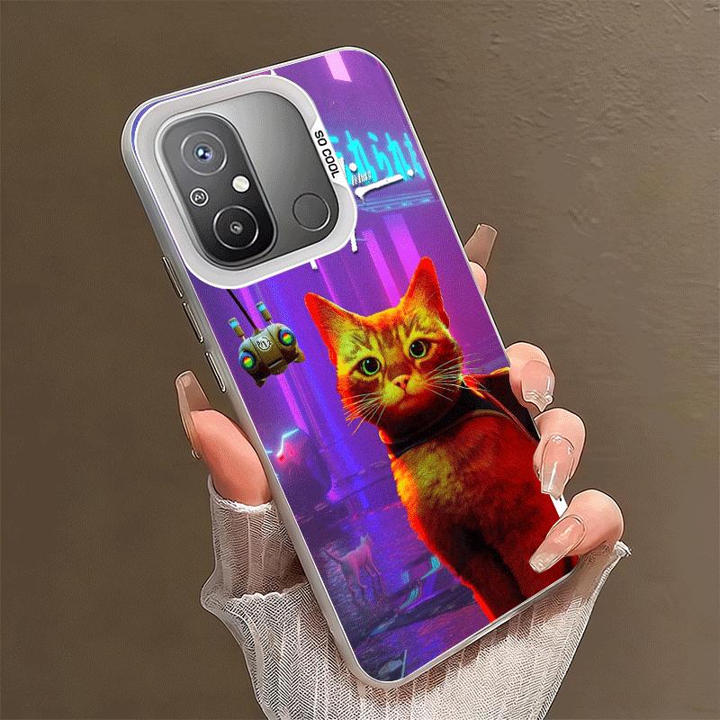Stray Cat Game B-12 Shockproof Phone Case for Xiaomi Poco X7 X6 X5 X3 Pro F7 Ultra M8 Redmi 15C 15 14C 13C 12C 10C 13 12 10