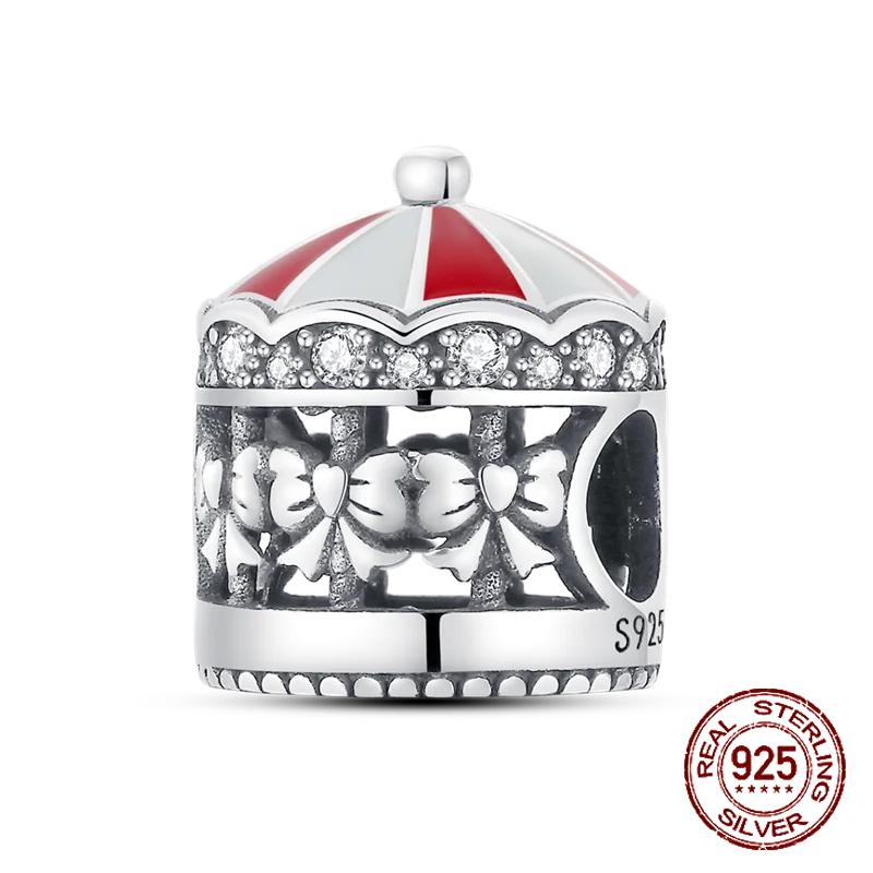 Copper Christmas Winter Snowflake Four Leaf Clover Spacer Beads Pendants Fit 4Mm Hole Diamete Braceletdiy Jewelry