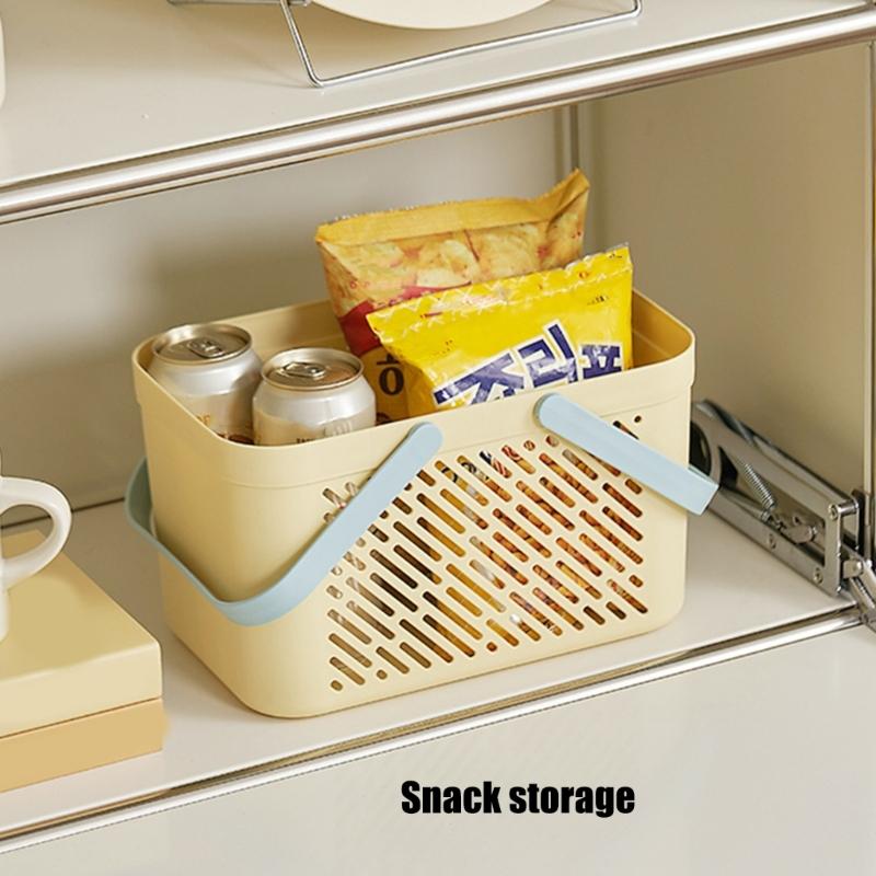 Multipurpose Ventilated Storage Bin Kitchen Organizers Bin For Bathroom Kitchen Bedroom Dorm Essential Organization
