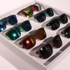 6pcs Vibrant Glasses - Stylish Men'S & Women'S with Colorful Lenses for and Daily Use Accessories Vibrant Glases Durable Glasses