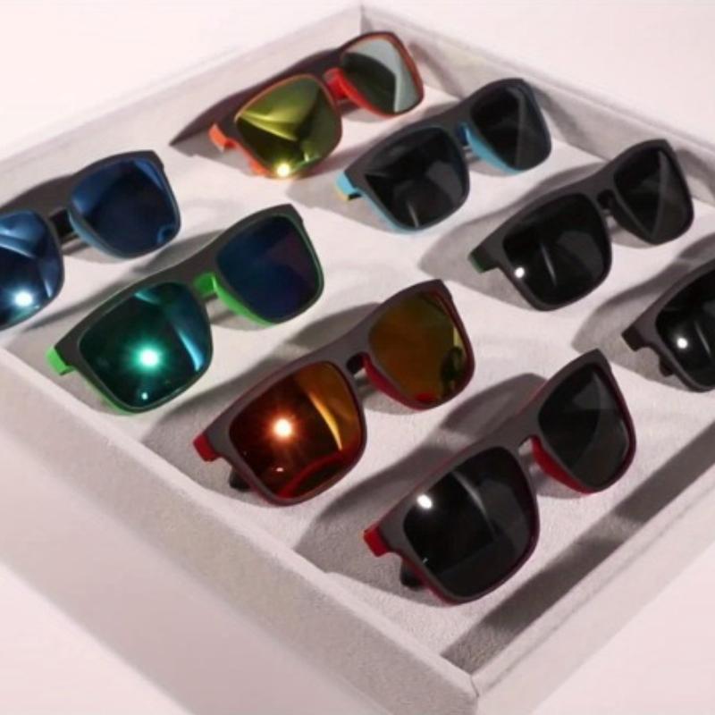 6pcs Vibrant Glasses - Stylish Men'S & Women'S with Colorful Lenses for and Daily Use Accessories Vibrant Glases Durable Glasses