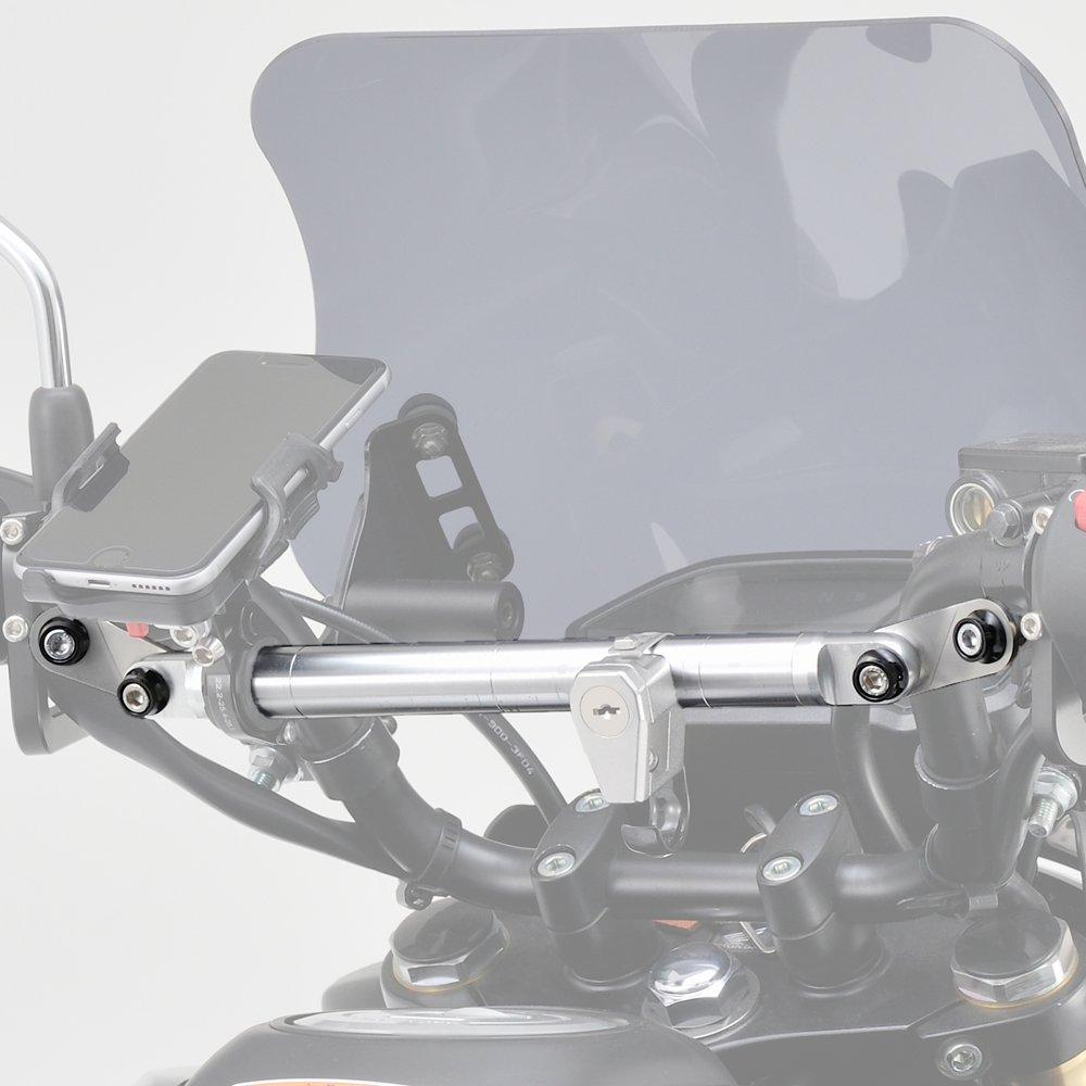 Daytona Multi Mount Bar SC Aluminum PCX Grom FORZA Majesty S 91695 Clear/Black Etc.