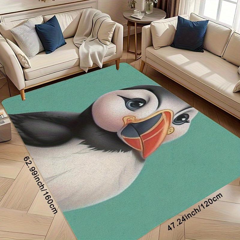 1PC Bird Pattern Kitchen Rugs Non-Slip Home Door Mats Pop Design Bathroom Rug Bath Mat Carpet for Home Sink Laundry Decor