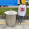 Jingduzhixing Thick Stainless Steel Round Bucket