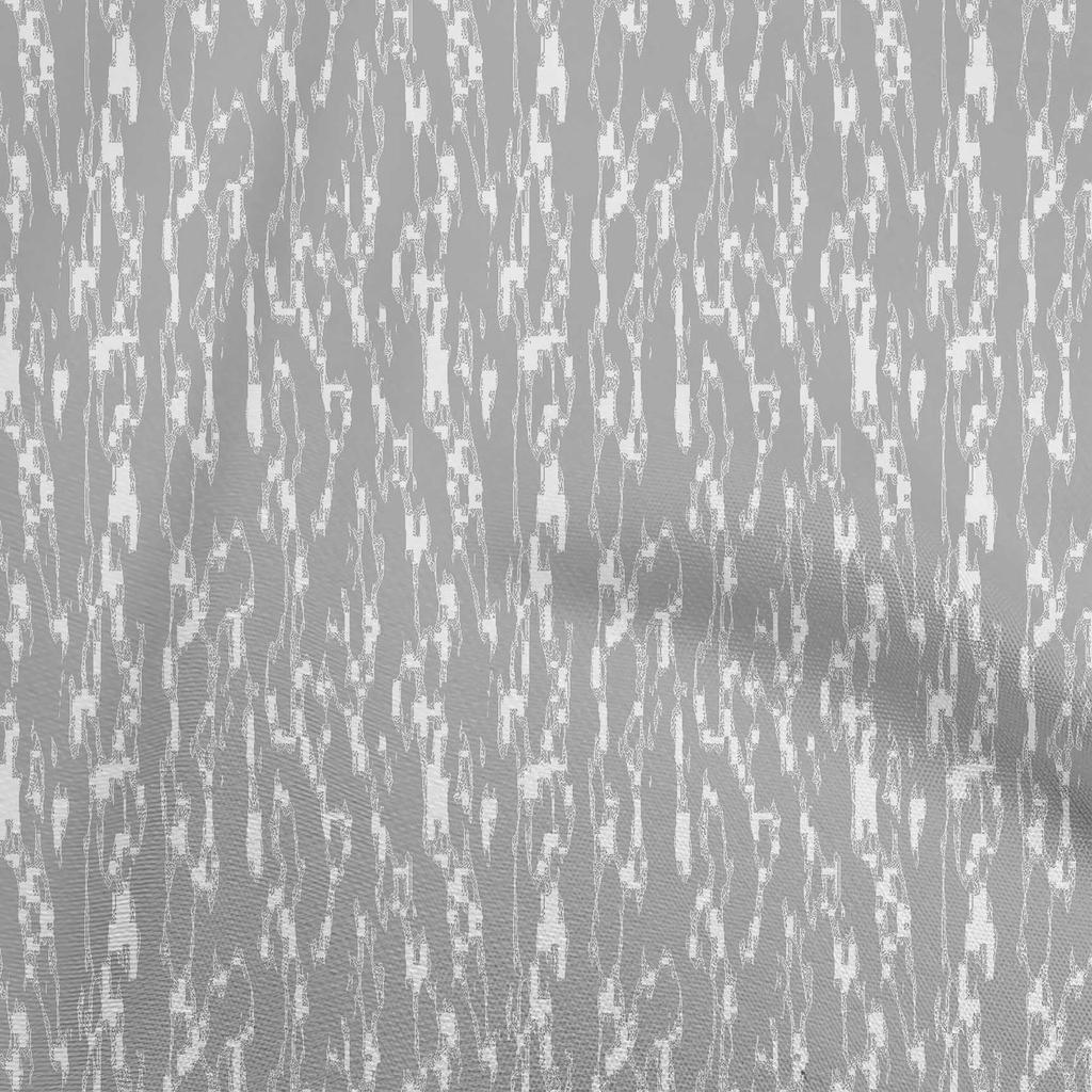 oneOone Cotton Flex Blue Fabric Abstract Dress Material Fabric Print Fabric By The Yard 40 Inch