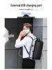 Men's Water-resistant Hard Shell Laptop Backpack for Business, Casual, or College Use