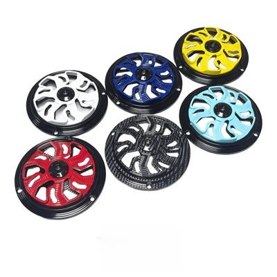 360° Rotation Bearing Motorcycle Fan Cover Rotatable Fan Cover
