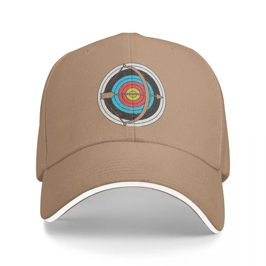 VIntage Archery  Archer Gift Idea Baseball Cap Funny Hats Fashionable Mountaineering Unisex Hat Womens Beach Unisexs