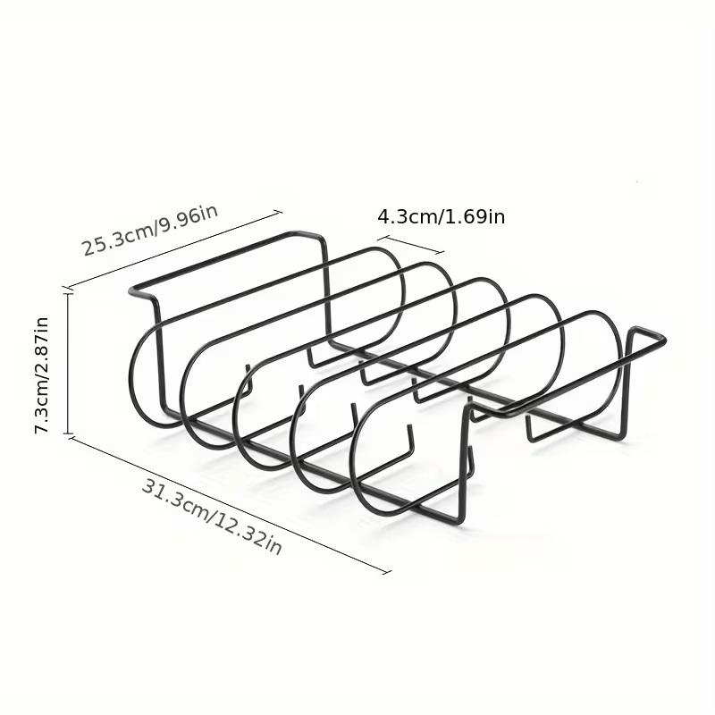 1Pc Outdoor Bbq Tool, Steak And Lamb Grill, Portable Bbq Mesh Rack, Picnic Utensils, Chicken Rack Bbq Grill Rack