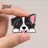Dog Brooch Unisex Cartoon Pet Design Zinc Alloy Pin Badge