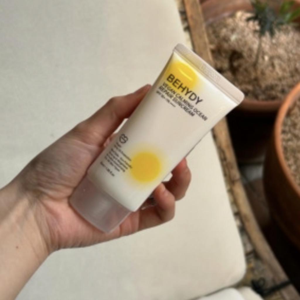 [BEHYDY] Vegan Calming Ocean Repair Suncream 50ml SPF50+