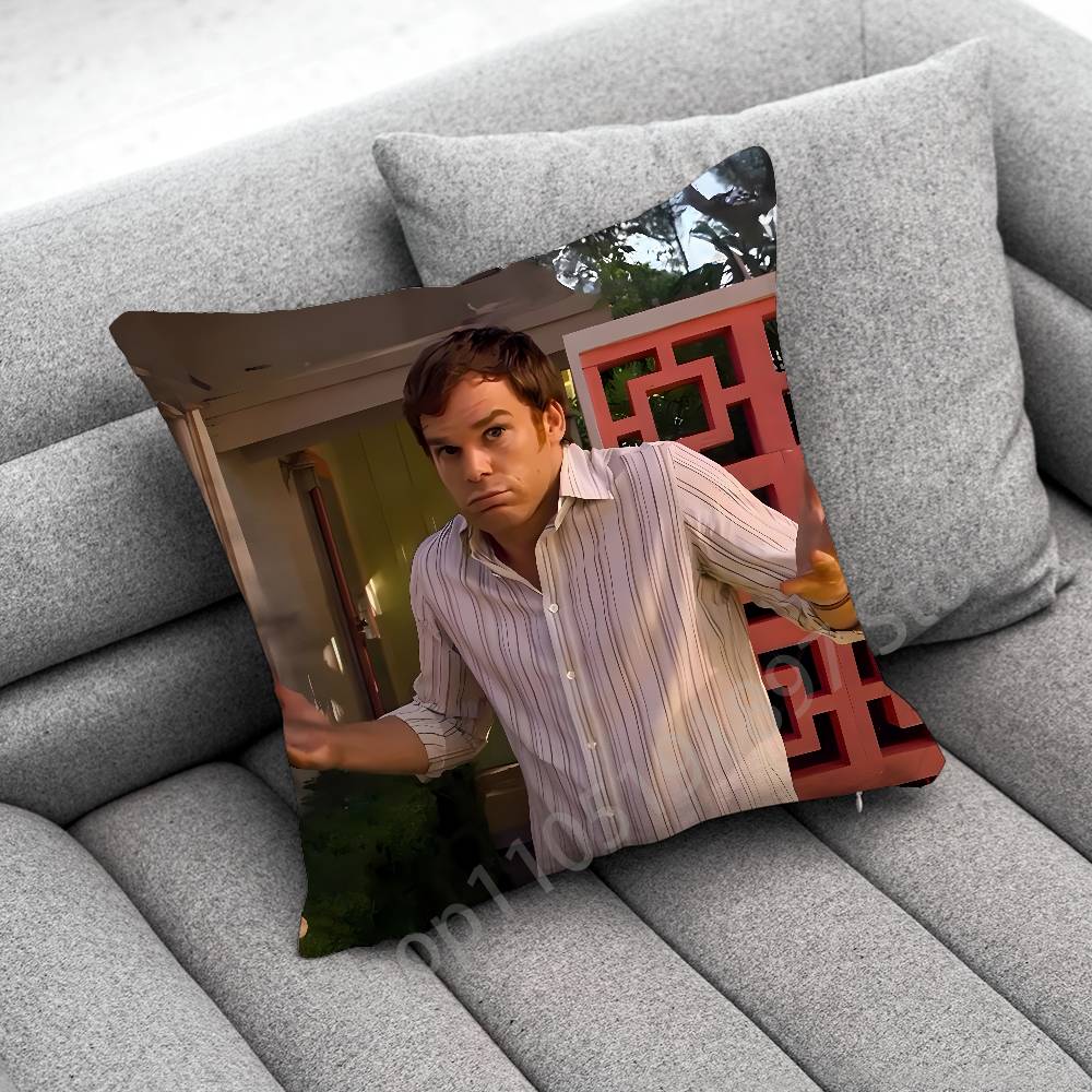 D-Dexter M-Morgan Michael C Hall Наволочка для декоративной подушки 45x45см 40x40см 30x30см 50x50см 55x55см Квадратная наволочка для домашней подушки 30cmx30cm