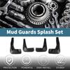 TUCKBOLD Mud Flaps Splash Guards for Toyota Previa XR50 Front Rear Mudguards with Mounting Accessories 2006-2021 &