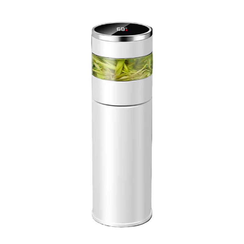 Smart Tea Infuser Thermos with LED Temperature Display