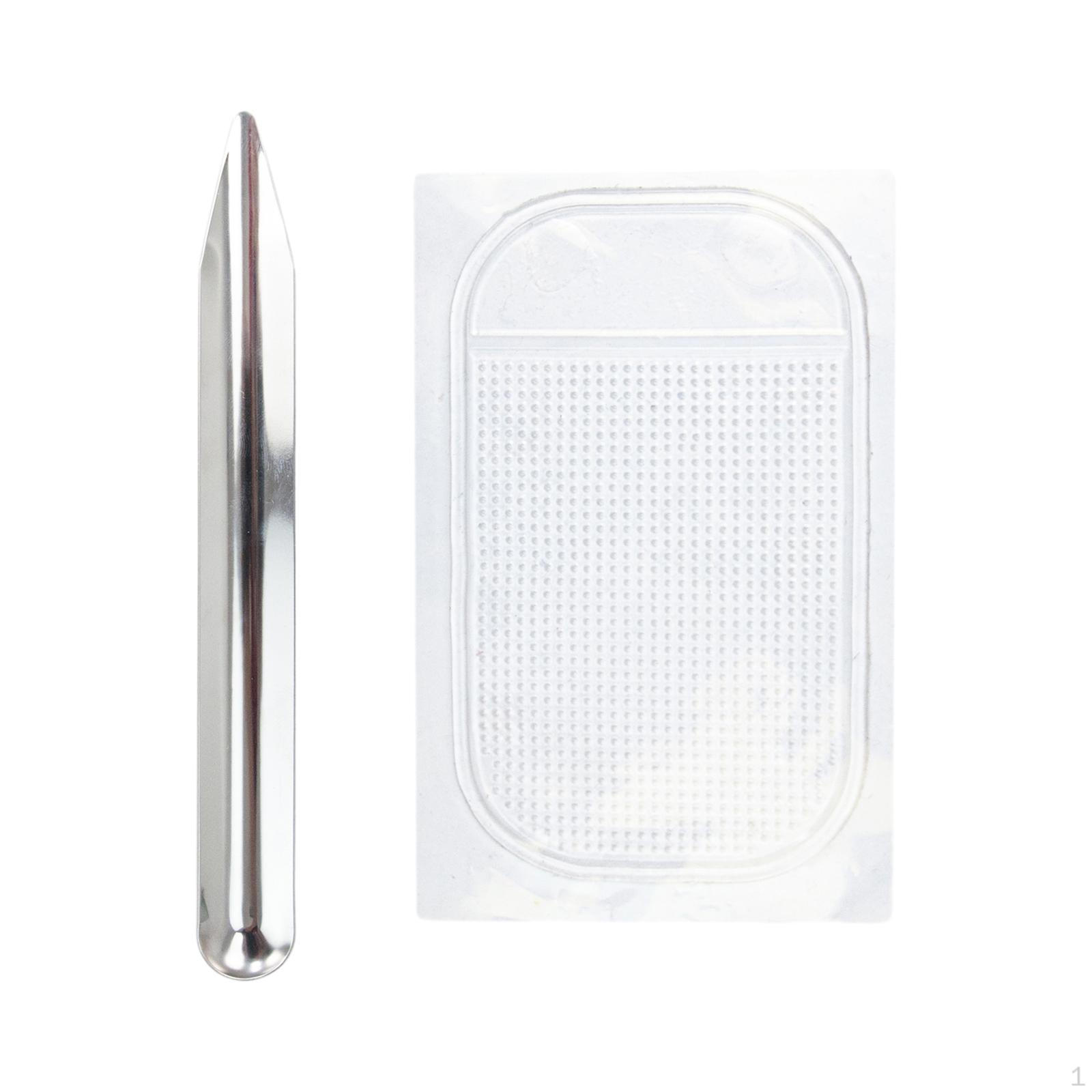 

Лабораторная ложка из бисера с ковриком для изготовления ювелирных изделий из камней из нержавеющей стали 1 Spoon 1 Mat