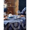 JOYYE Dye-Rhyme Flower White Porcelain Tea Set Gift Box
