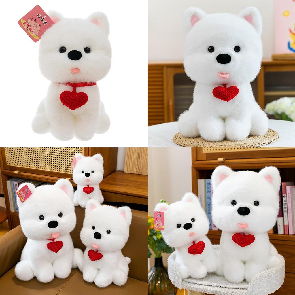 West Highland White Terrier Plush Toy Pp Cotton Filling Children Playroom Decor