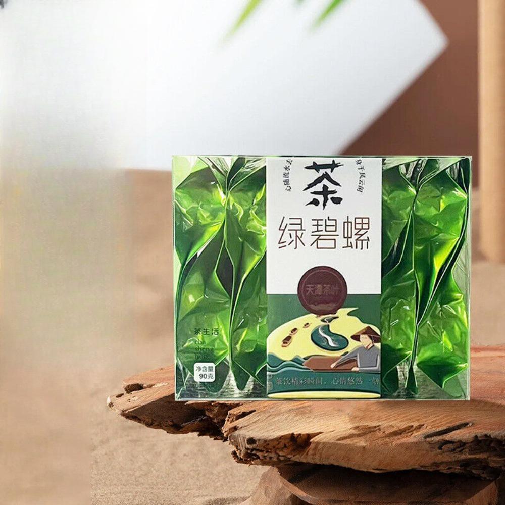 Tian Tan Transparent Box Tea Tieguanyin Biluochun Jin Jun Mei Maojian