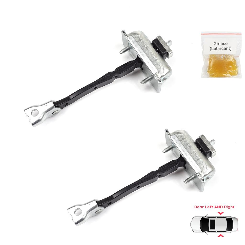 BDP1243-1 2 Pieces Rear Left AND Right Door Catch Hinge Brake Stop Check Strap Limiter for Vauxhall Opel Zafira Tourer C P12 2011-2019 39045011