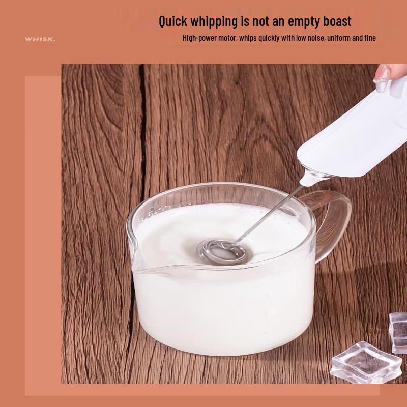 ZISIZ Electric Handheld Milk Frother & Egg Beater