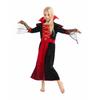 Children's Vampire Costume Halloween Cosplay Dress with Lace Sleeves and Decorative Collar for Role Play and Costume Parties