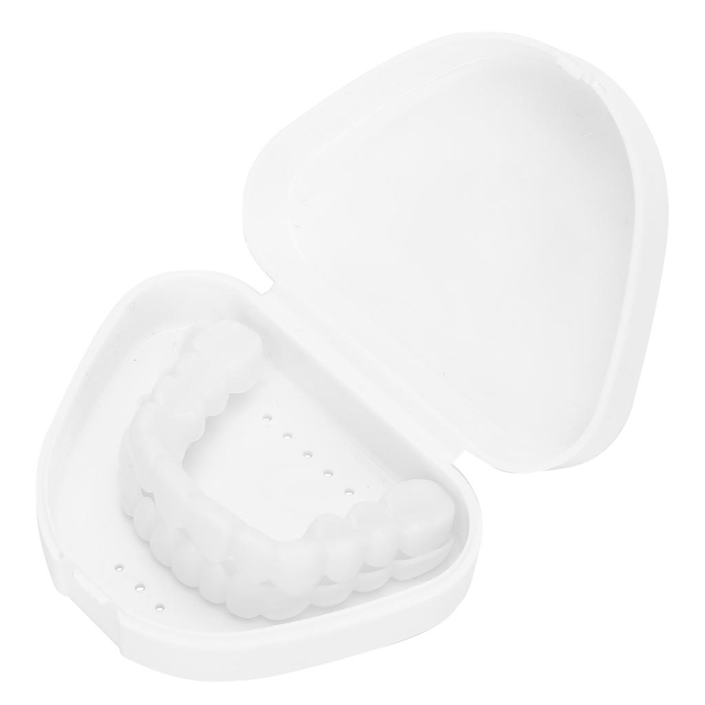 Upper and Lower Denture False Teeth Cover Dental Orthodontic Teeth Corrector Whitening Protector