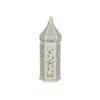 Unique Metal Candle Column Decorated With Cultural Mediterranean Motifs Perfect For Dining Table Centerpieces