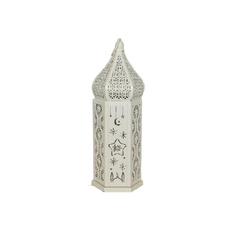 

Unique Metal Candle column Decorated With Cultural Mediterranean Motifs Perfect For Dining Table Centerpieces S