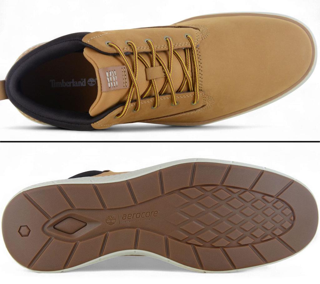 Timberland Cross Mark Mid Chukka Boot - Men's Shoes Boots Leather Wheat TB0A1TR8-231 ORIGINAL