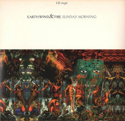 CD EARTH WIND & FIRE - Sunday Morning / L'Word 9184612,218461 Reprise Records 1993 US Soul/Funk Used