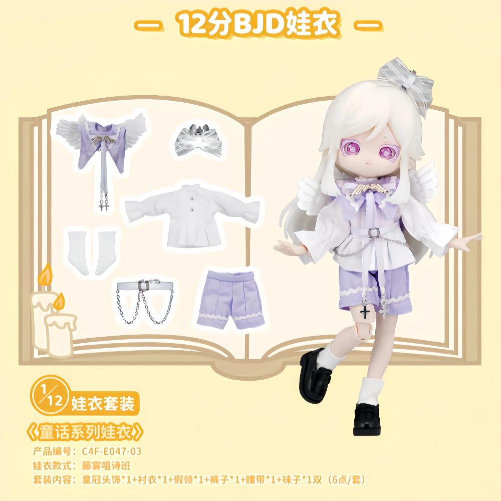 Come4free (Only Clothes) Bonnie Dress Penny Clothes 12 Points Bjd Doll Exquisite Cute Clothes Cool Third Weather Star Language