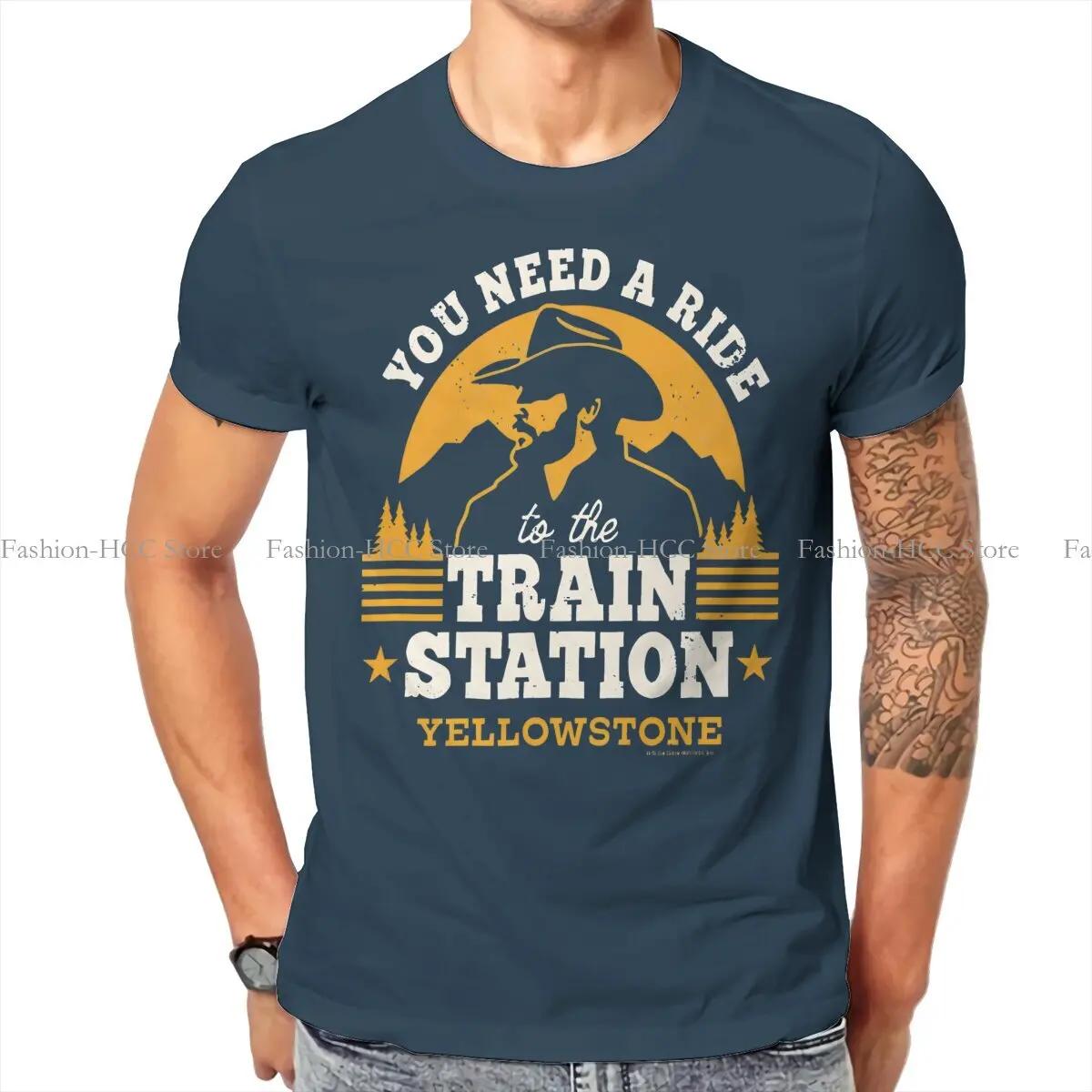 

You Need A Ride To The Train Station Special TShirt Yellowstone Dutton Ranch TV Show Casual T Shirt Summer T-shirt For Men Women#Color XXXXXL чёрный