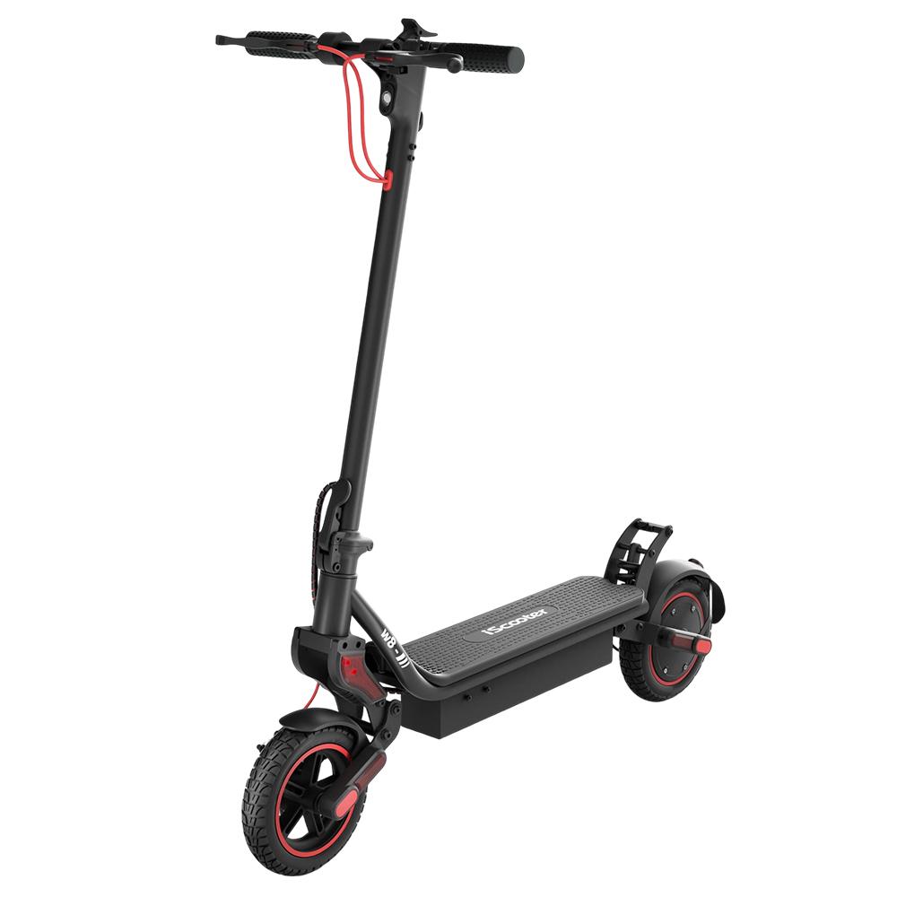Trotinetă electrică iScooter W8, motor 500W, baterie 48V 10.4Ah, anvelopă 9.3 inch, viteză maximă 40km/h, autonomie 40km, frână cu disc față + frână cu tambur spate