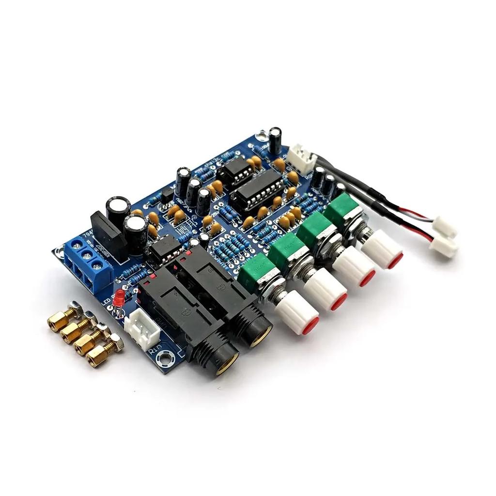 PT2399 Digital Microphone Amplifier Board Karaoke Reverberation Board Karaoke OK Amplifier Module Dual AC12V Electronic DIY PCB