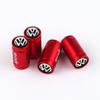4pcs Metal Alloy Car Wheel Tire Valve Cap Stem Cover Accessories For Volkswagen Golf Polo Scirocco CADDY Beetle Passat Jetta MK7 CWW1