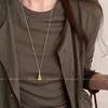 Women's Money Bag Pendant Necklace, 2025 Adjustable Sweater Chain, Light Luxury Style.