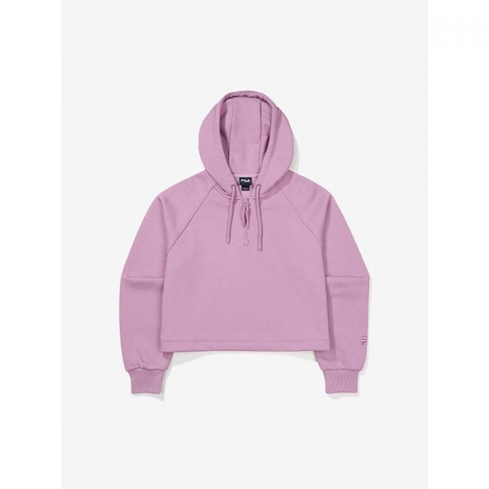 Fila Cotton Blend Half Zip Hoodie