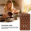 24 Grid Silicone Chocolate Mold Candy Making Molds DIY Baking Candy Mold for Chocolate Candy Soft Candy Cake Decoration