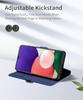 Etui Zamykane Granatowe Do Samsung Galaxy A22 5G